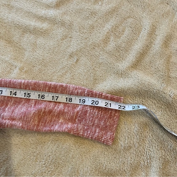 Madewell Ryder Summer Cardigan,Marled Pink,Open Front, NWT,size Small,Fall Comfy - Picture 7 of 10